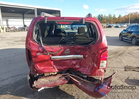 2008 Nissan Pathfinder S из США, поврежденный, VIN 5N1AR18B98C636122